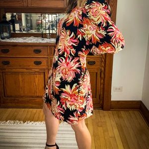 Vintage inspired long sleeve dress